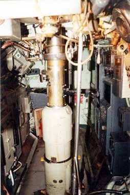 Conning tower, looking aft