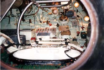 Into the conning tower