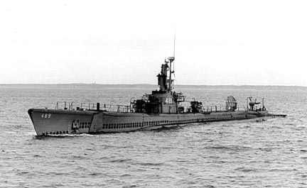 USS SPINAX (SS-489) in 1946